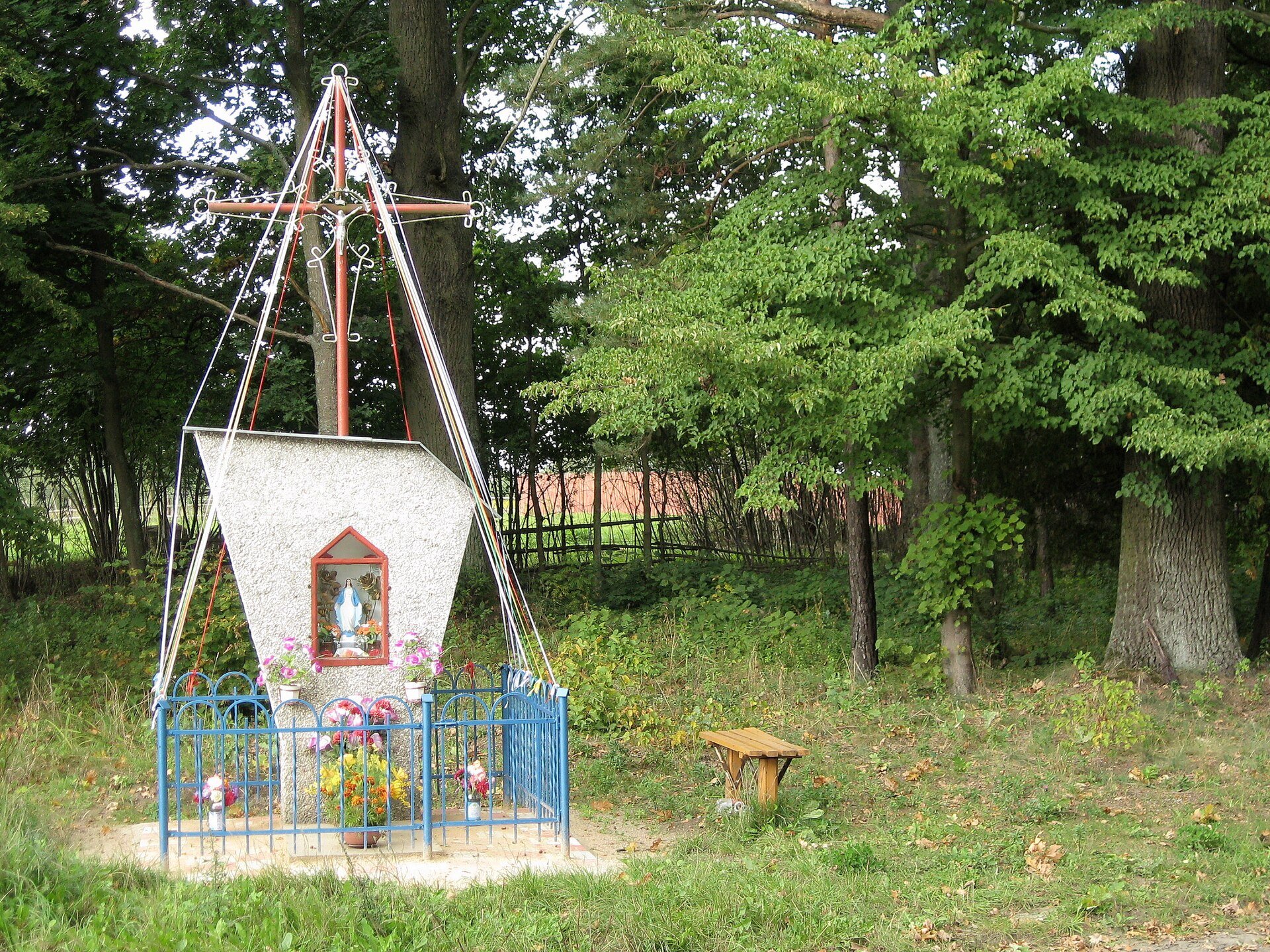 Szczytno (gmina wiejska): Kapliczka w Siódmaku