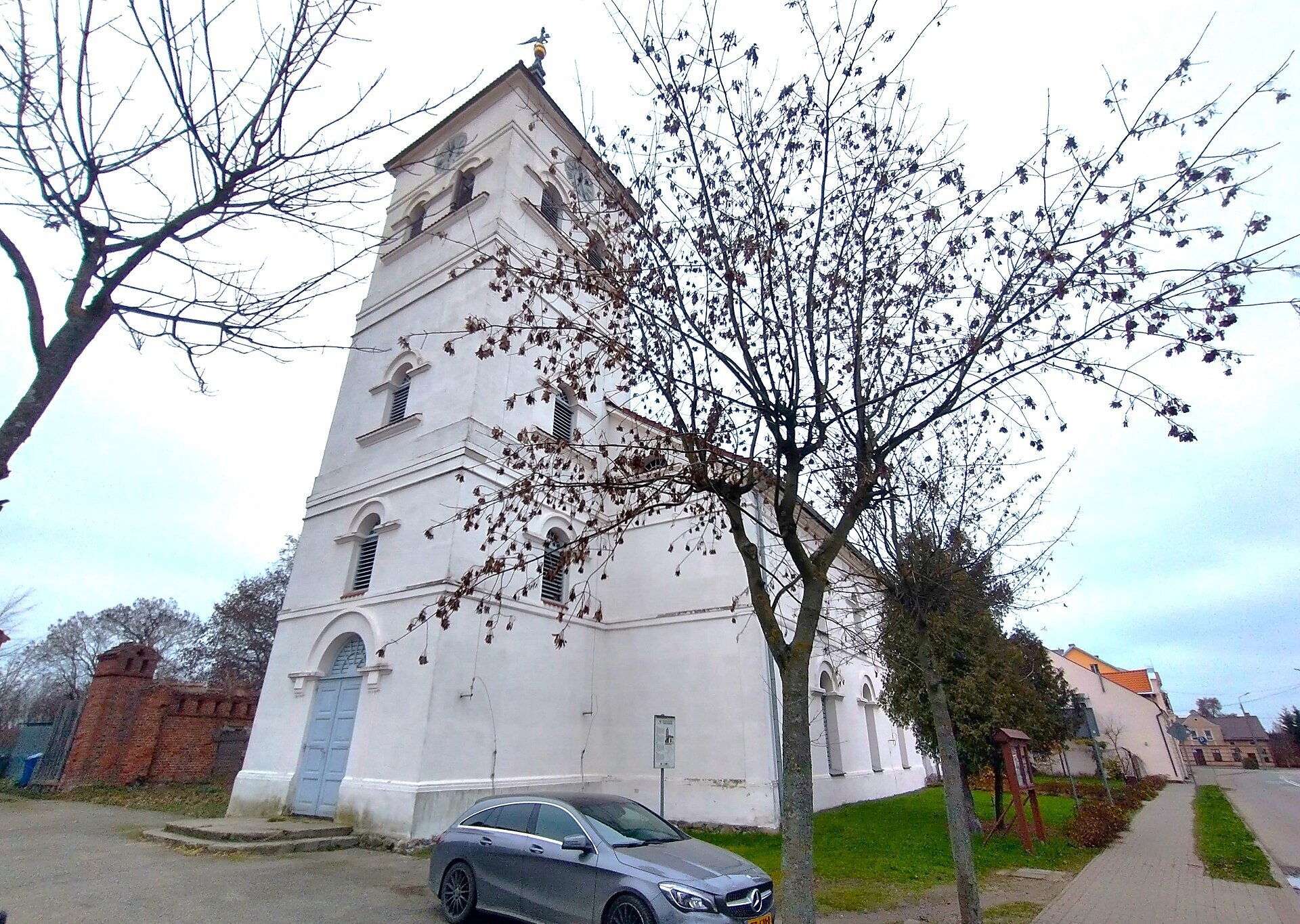 Wielbark: Protestant church in Wielbark (1)